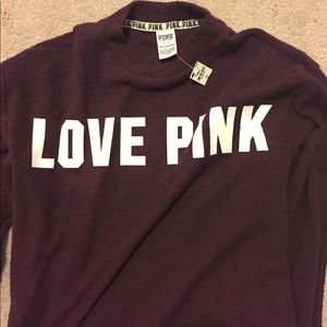 PINK long sleeve top